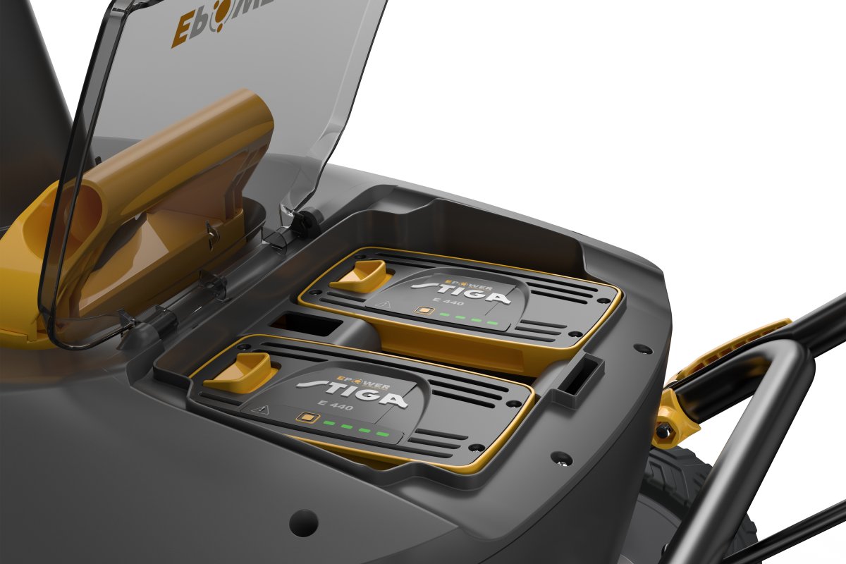 STIGA sneslynge ST 700e inkl. batteri