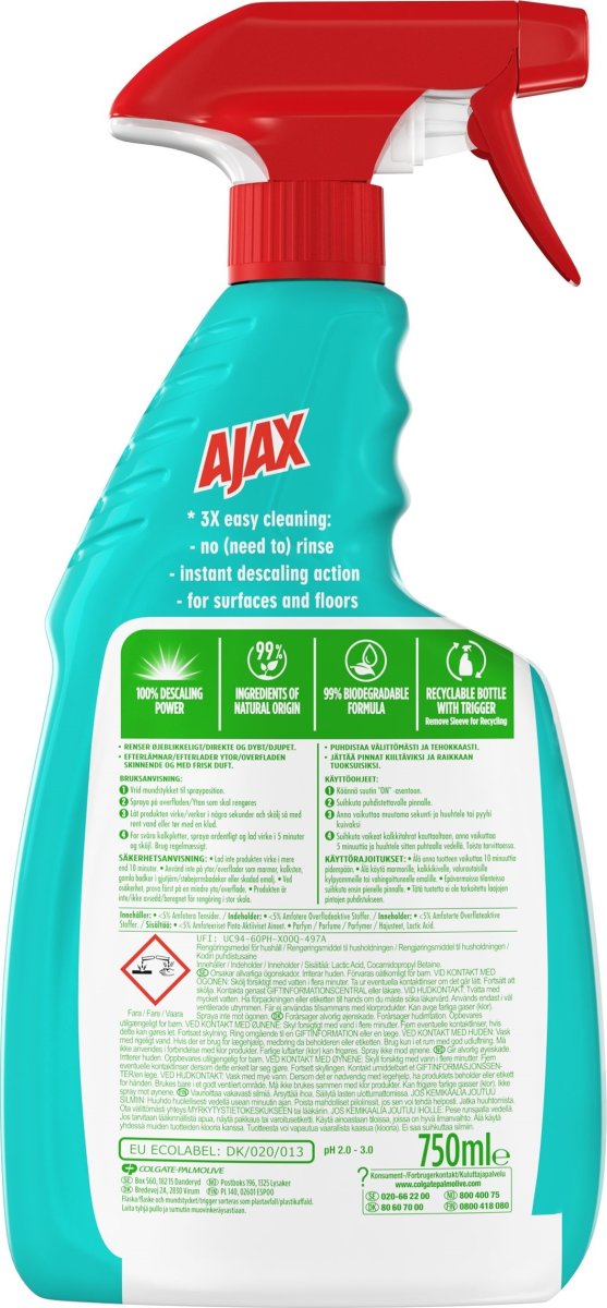 Ajax Spray | Bathroom | 750 ml