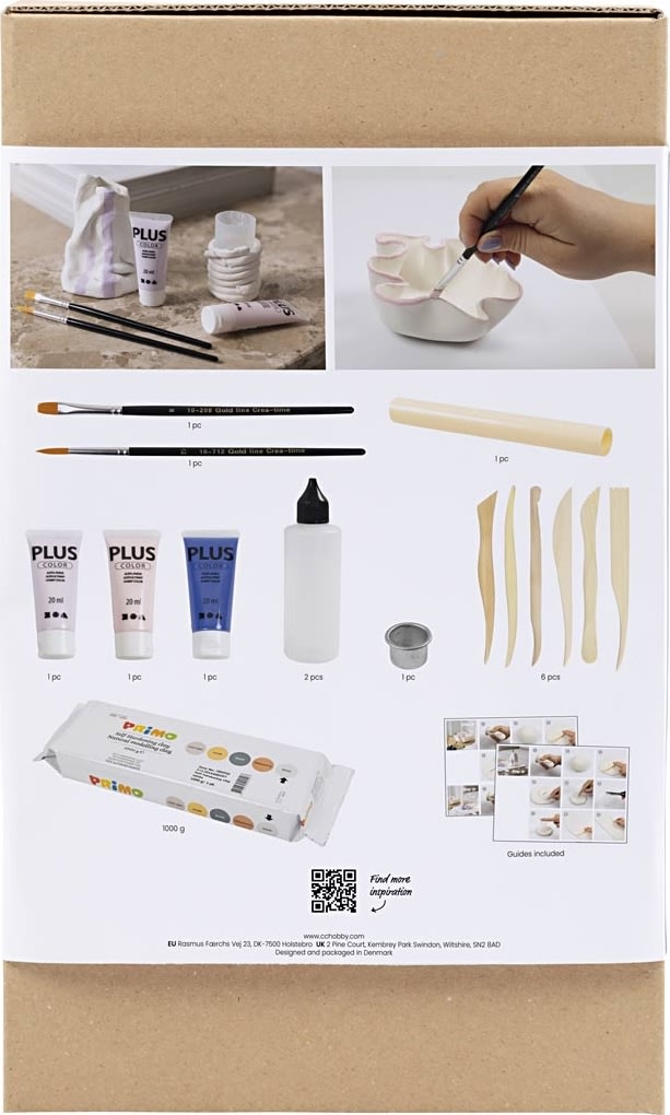 DIY Kit Modellering, krukker og vaser