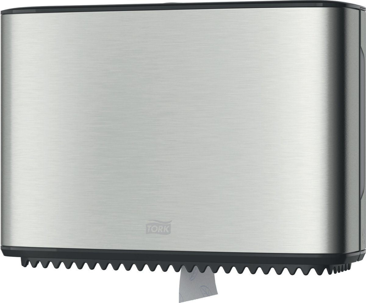 Tork T2 Dispenser Mini Jumbo Toiletpapir, Stål