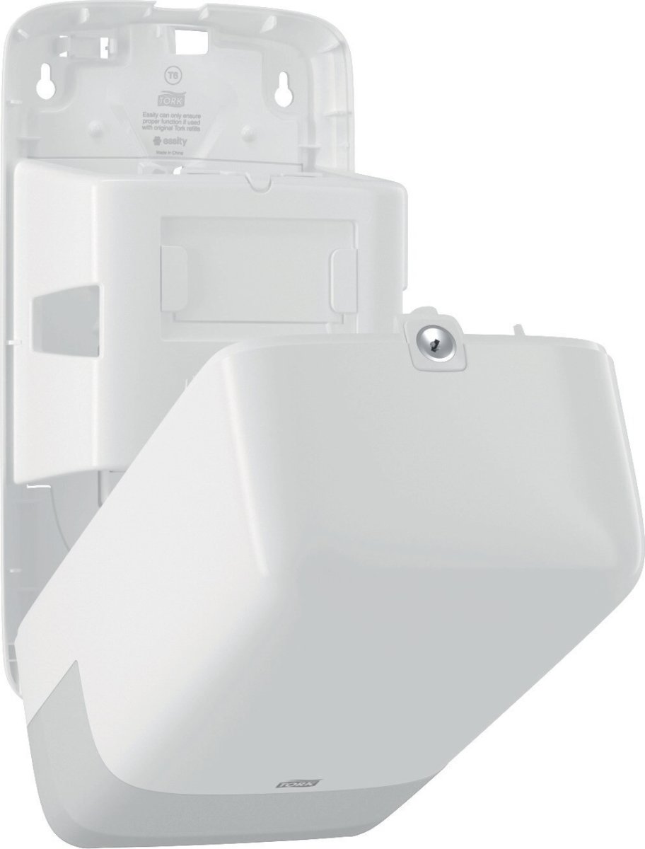 Tork T6 Twin Dispenser Toiletpapir | Hvid