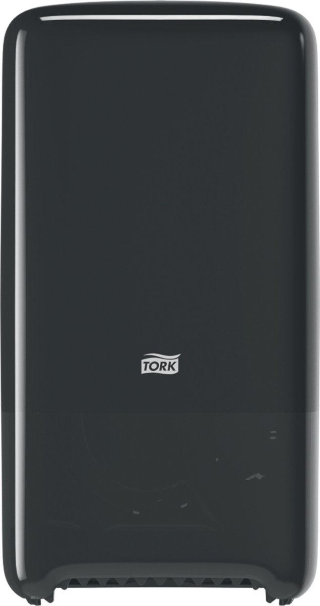 Tork T6 Twin Dispenser Toiletpapir, Sort