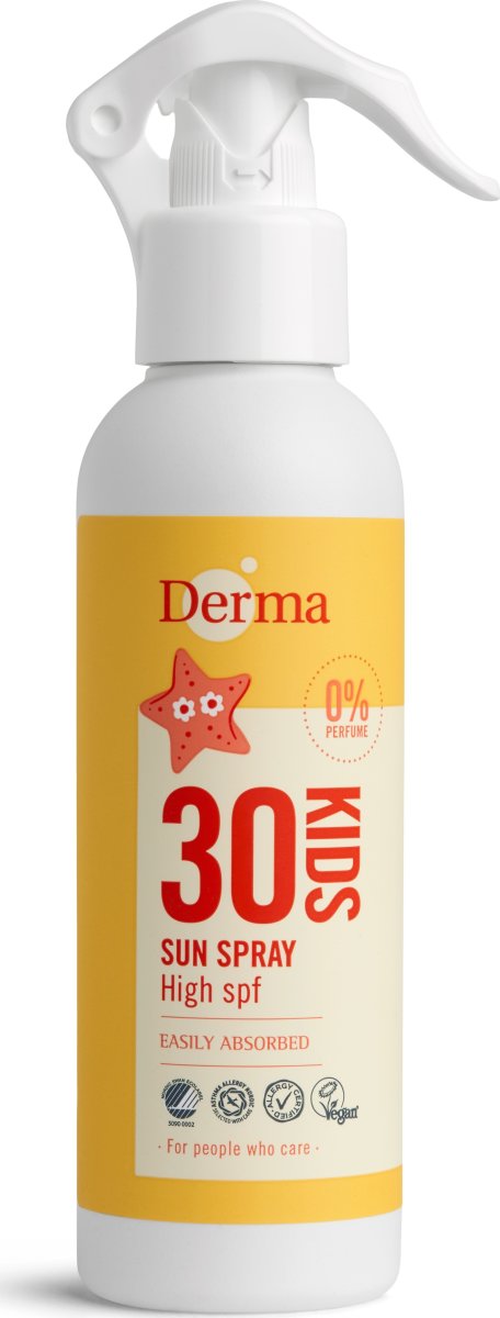Derma Kids Solcreme Spray , SPF 30, 200 ml