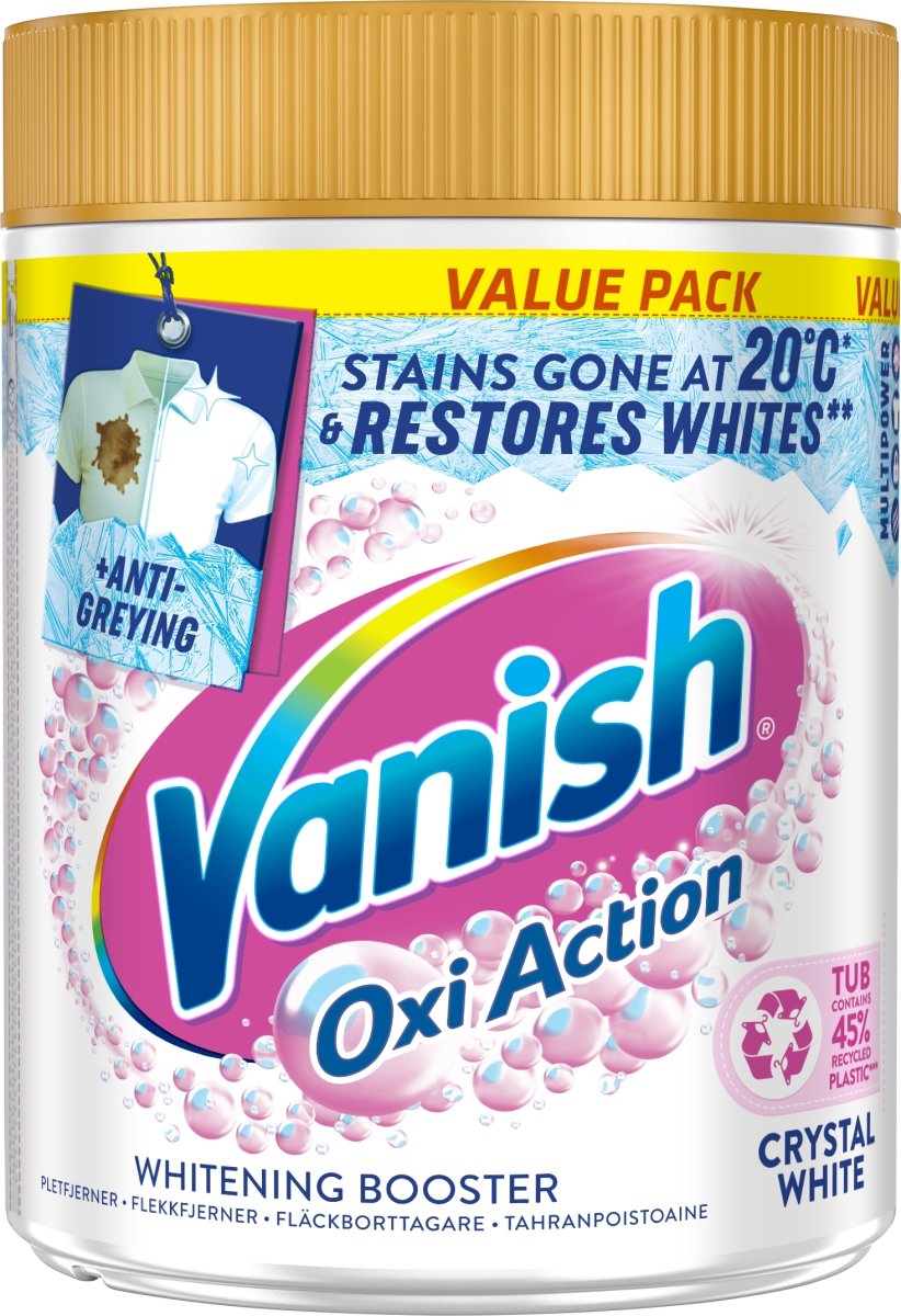 Vanish Oxi Action Powder | Crystal White | 940 g