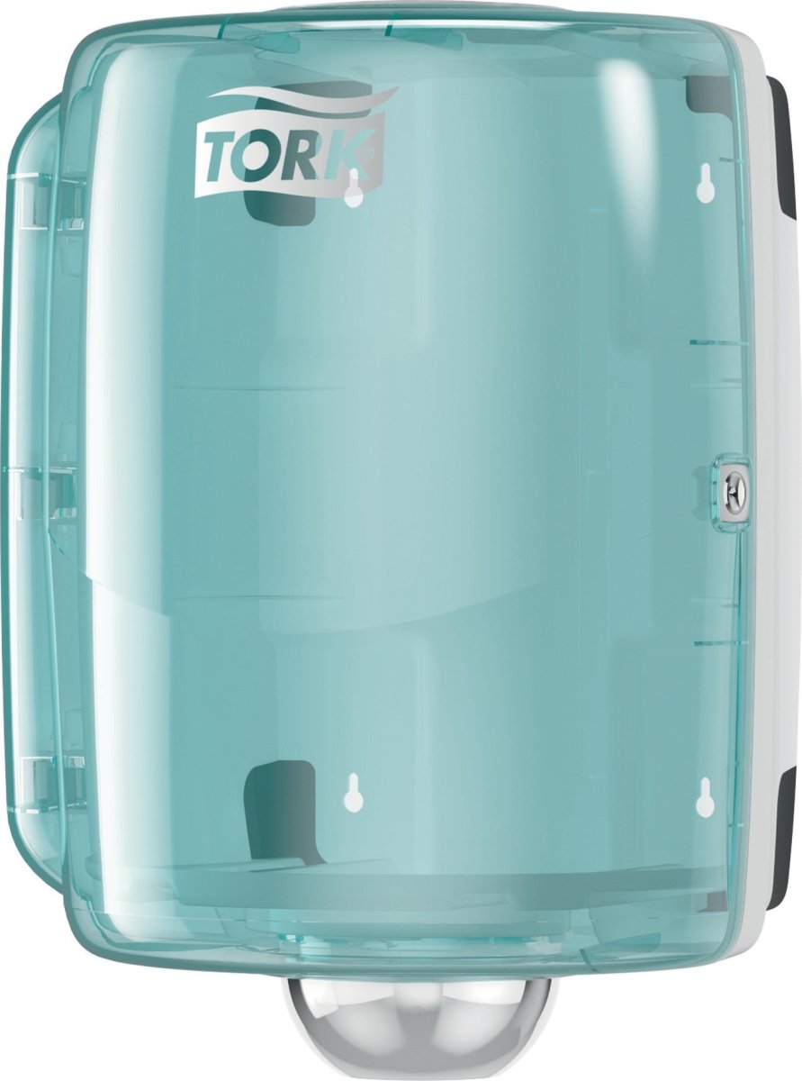 Tork W2 Maxi Dispenser Aftørringspapir | Hvid/blå