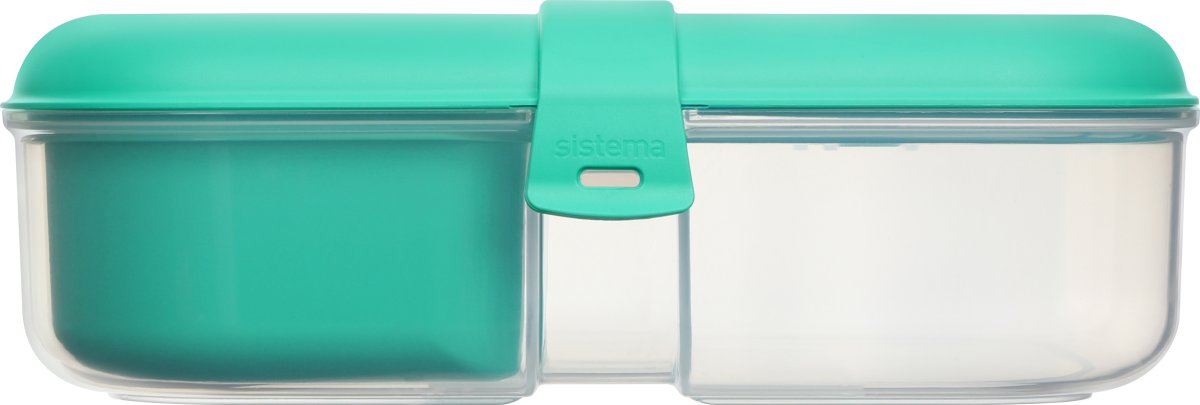 Sistema Ribbon Lunch To Go madkasse, 1,1L, teal