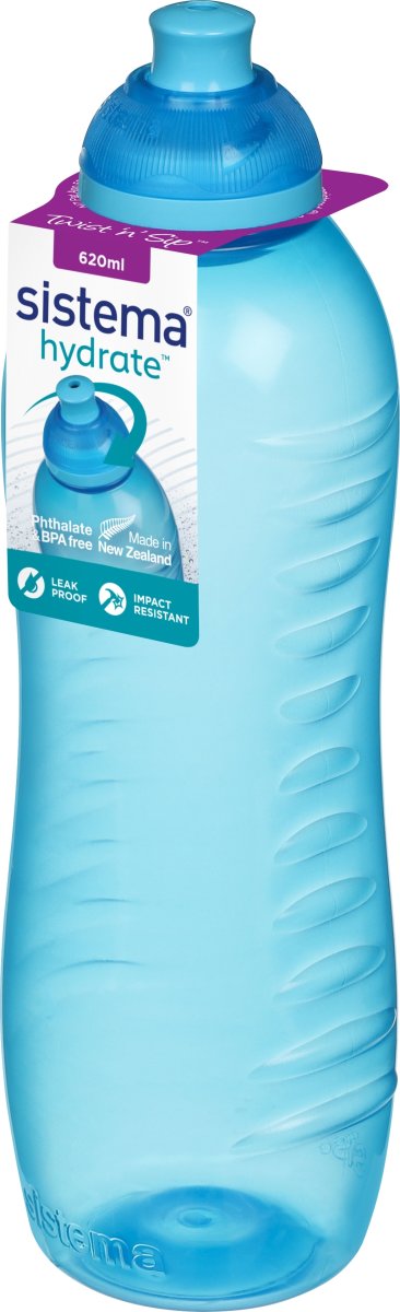 Sistema Squezze drikkeflaske, 620ml, blå