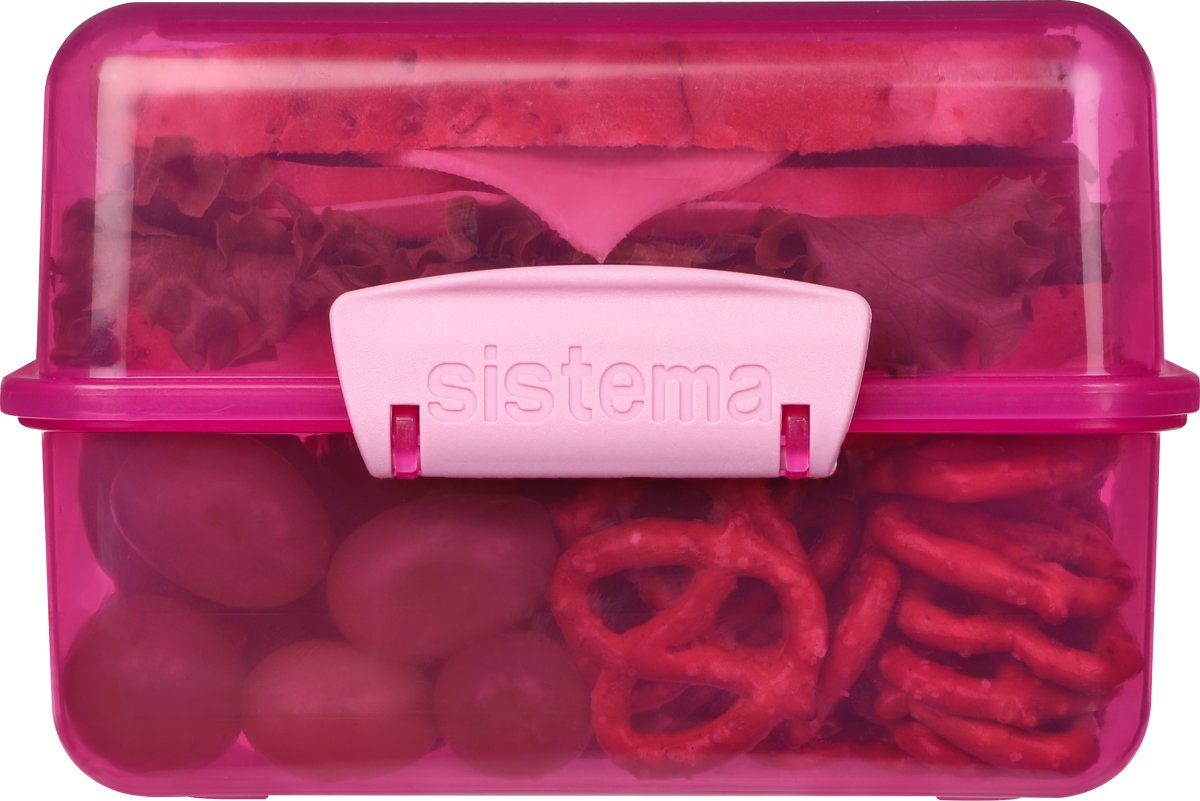Sistema Lunch Cube madkasse, 1,4L, pink