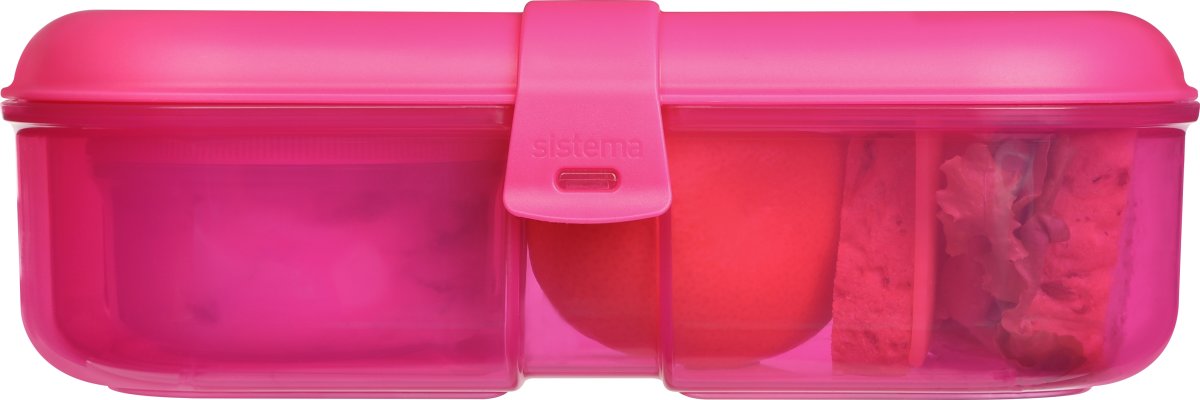 Sistema Ribbon Lunch madkasse, 1,1L, pink