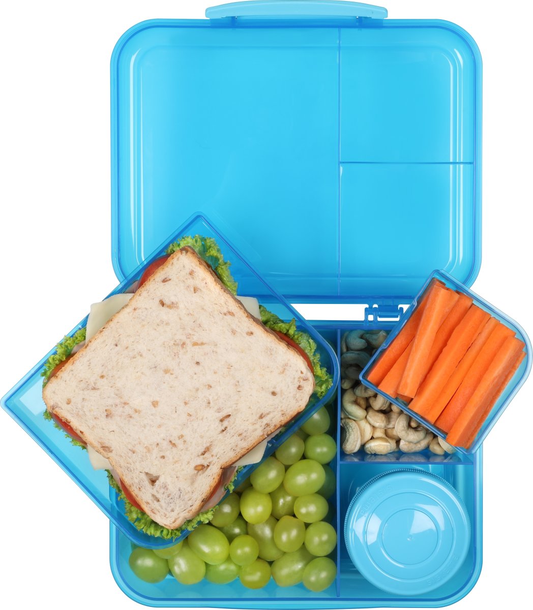 Sistema Bento Lunch madkasse, 1,65L, blå