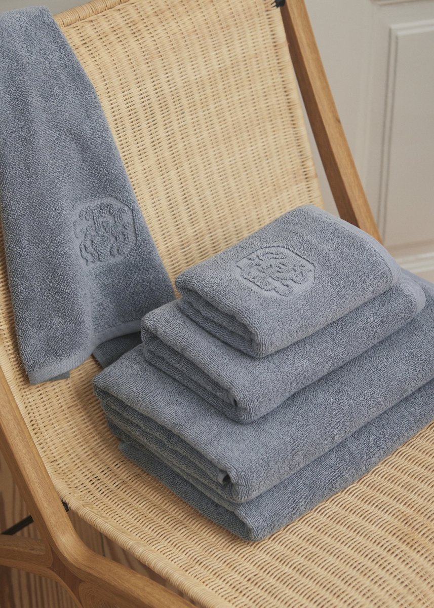 Georg Jensen Damask Håndklædepakke M, ocean grey