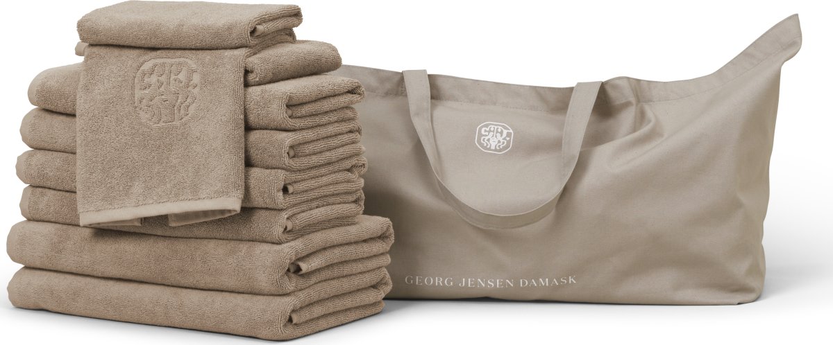 Georg Jensen Damask Håndklædepakke XL, light oak
