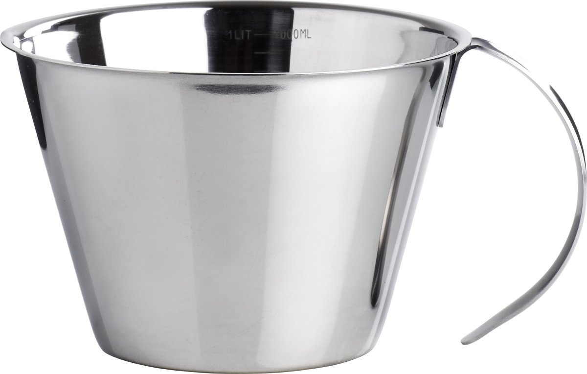 Steel Function Målekande, rustfrit stål, 1 L
