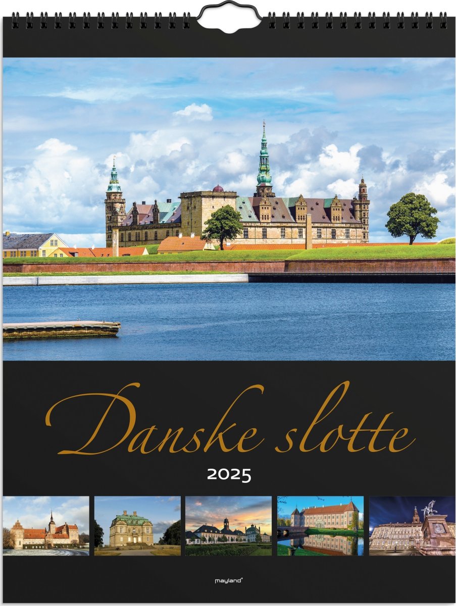 Mayland 2025 Vægkalender, Danske slotte
