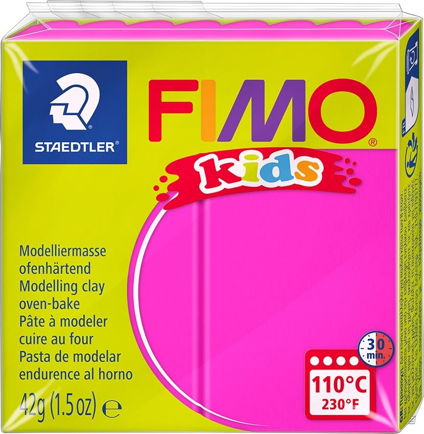 Fimo Kids Ler | 42g | Pink