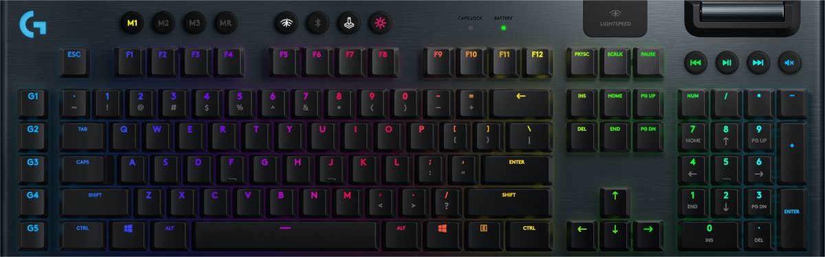 Logitech G915 TKL Sticky Gaming Keyboard, nordisk