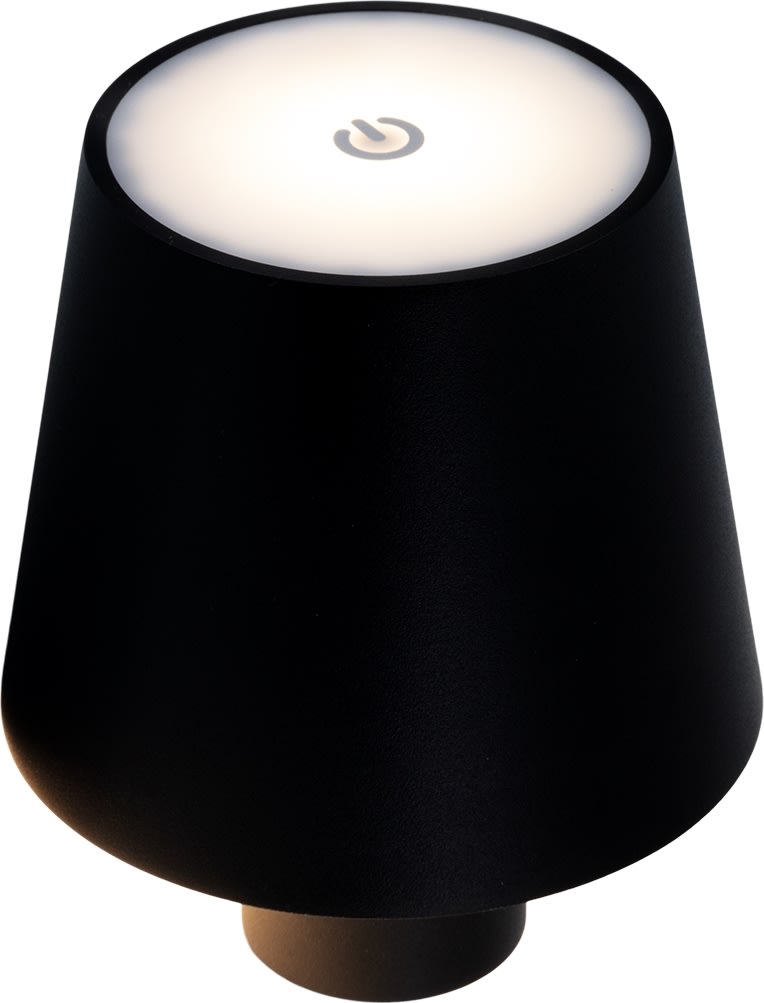 Securit® LED bordlampe Paris til flaske, sort