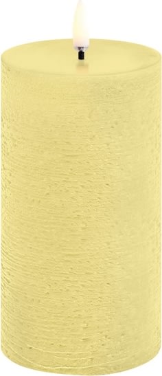 UYUNI Pillar LED Bloklys H15,2 cm, wheat yellow
