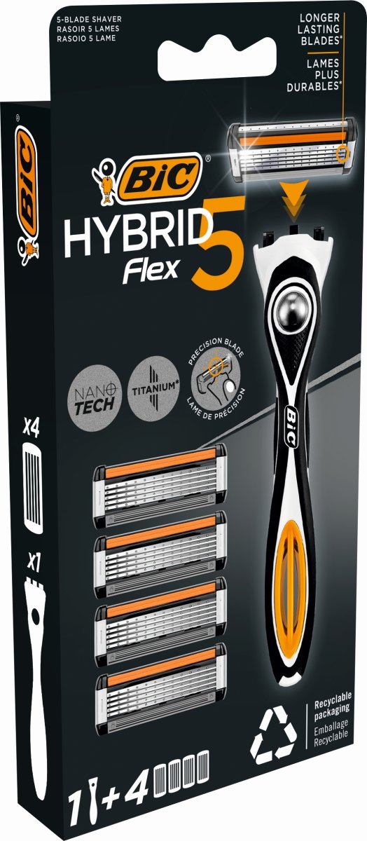 BiC Hybrid Flex 5 Barberskraber