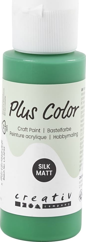 Plus Color Hobbymaling | 60 ml | Brilliant Green
