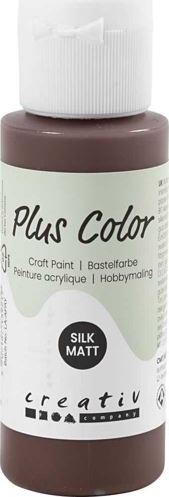 Plus Color Hobbymaling | 60 ml | Chocolate