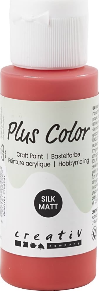 Plus Color Hobbymaling | 60 ml | Crimson Red