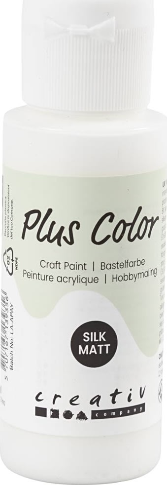Plus Color Hobbymaling | 60 ml | White