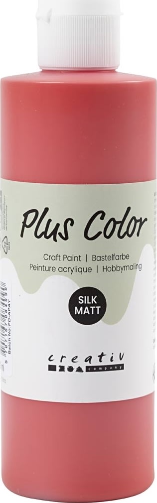 Plus Color Hobbymaling | 250 ml | Crimson Red