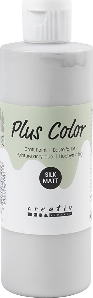 Plus Color Hobbymaling | 250 ml | Silver