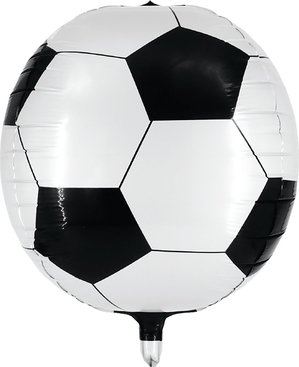 Ballon, folie, fodbold, 35 cm, 1 stk.