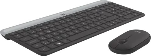 Logitech MK470 slim Trådløst Mus/tastatursæt