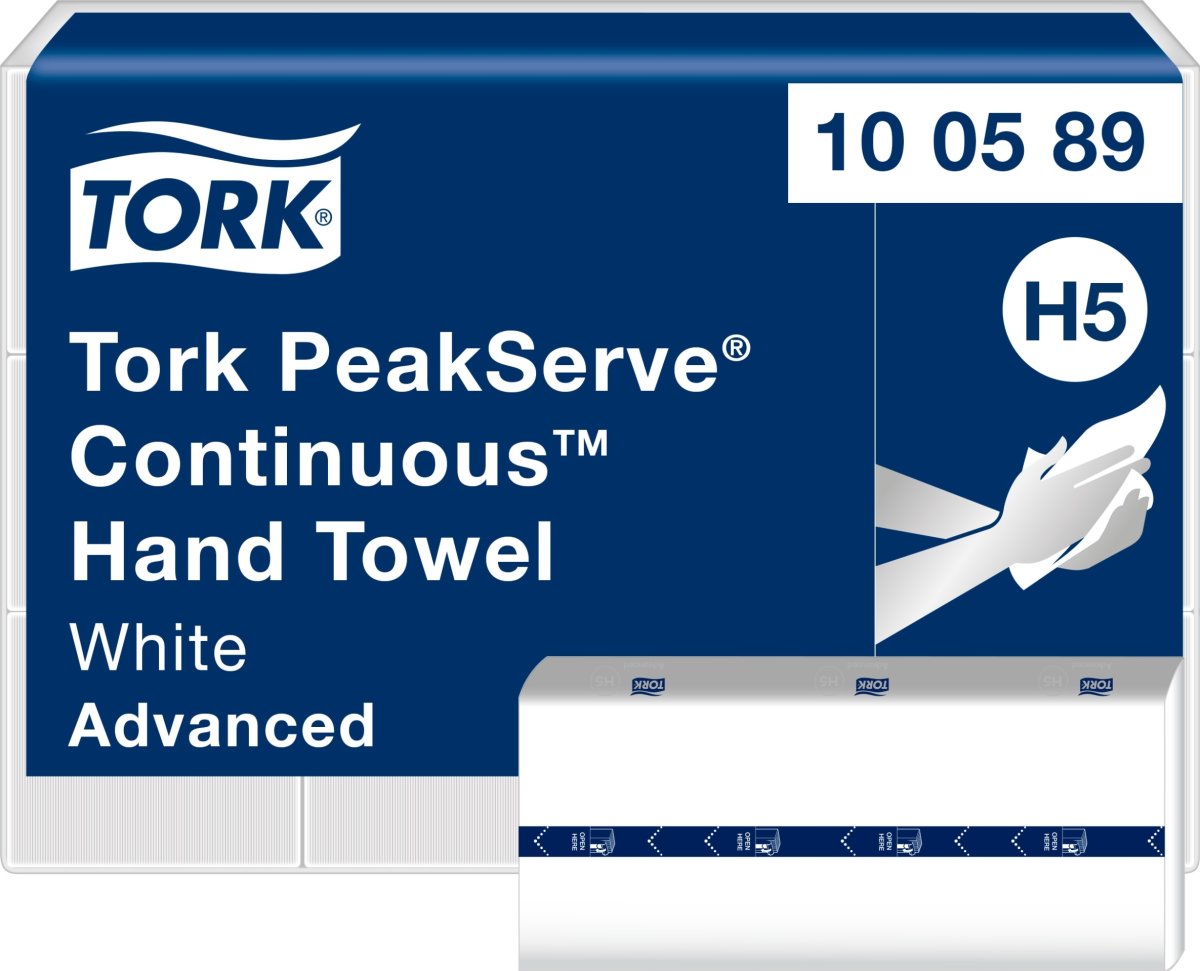 Tork H5 PeakServe Advanced Håndklædeark, 12 pk.
