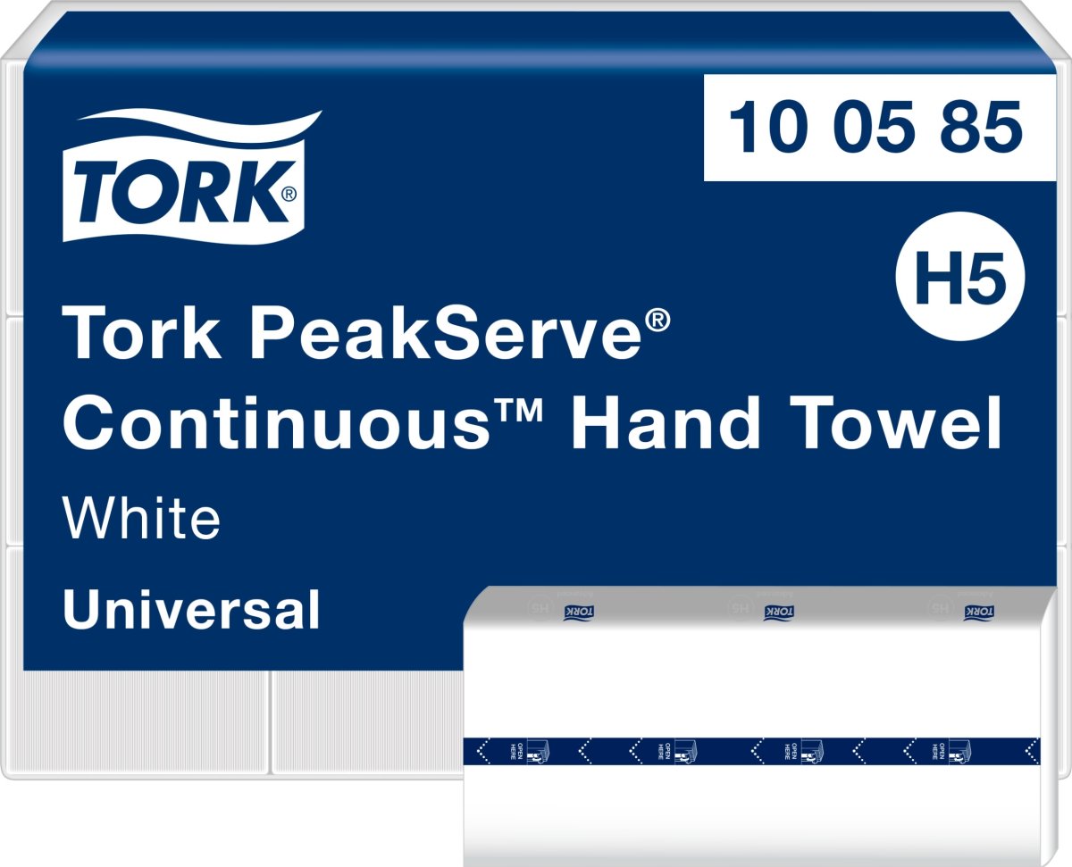 Tork H5 PeakServe Universal Håndklædeark, 12 pk
