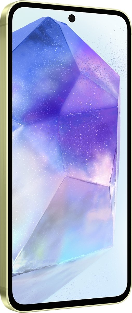 Samsung Galaxy A55 5G Smartphone, 128 GB, gul