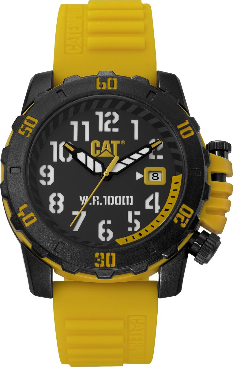 CAT Barricade Armbåndsur, gul/sort