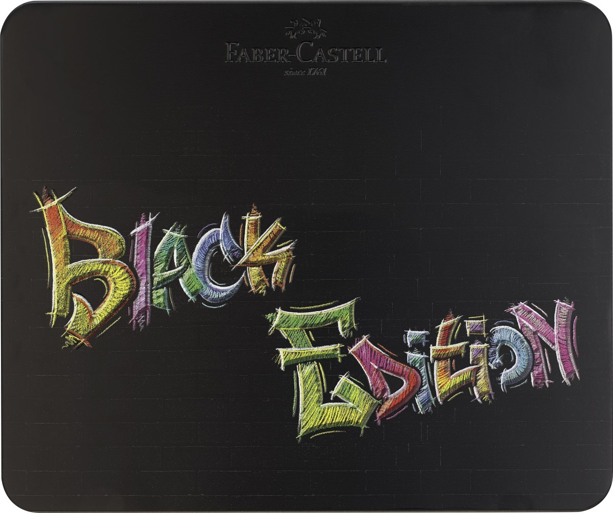 Faber-Castell Black E Farveblyanter | 100 farver