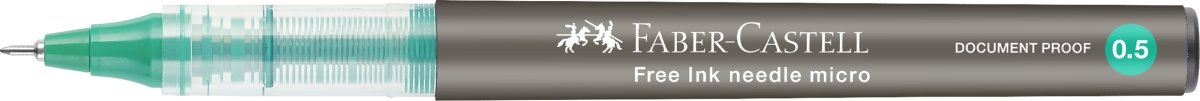 Faber-Castell Free Ink Rollerpen | EF | Grøn