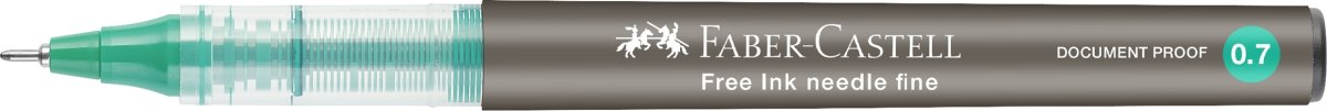 Faber-Castell Free Ink Rollerpen | F | Grøn