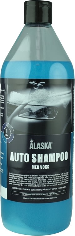 Alaska autoshampoo med voks, 1L