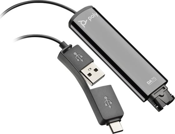 Poly DA Series DA75 USB-C / USB-A ekstern lydkort