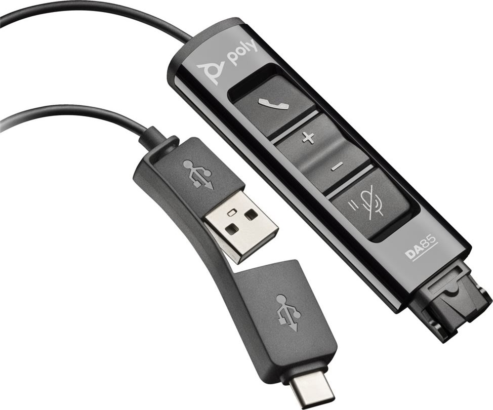 Poly DA75 USB-C / USB-A ekstern lydkort