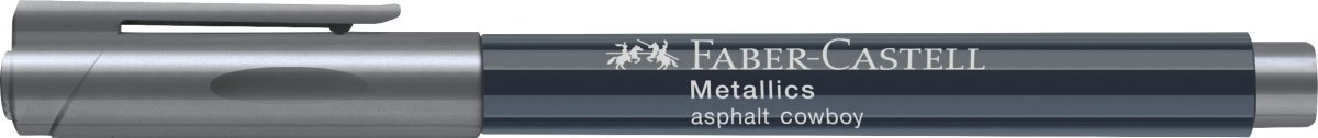 Faber-Castell Metallics Marker | Mørkegrå