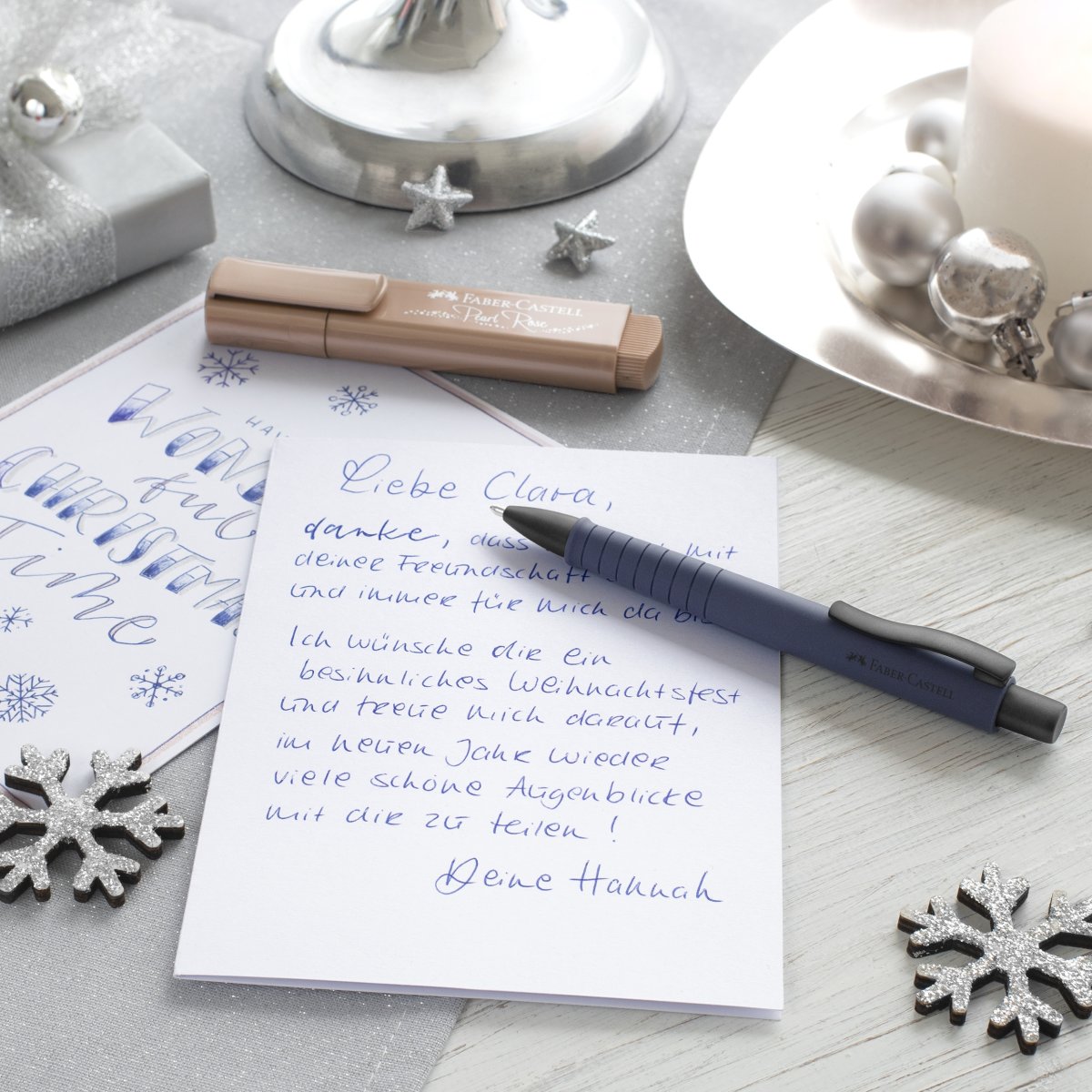 Faber-Castell Poly Urban Kuglepen | XB | Marineblå