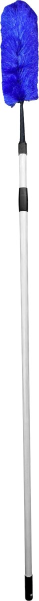 Teleskopafstøver 102-250cm m/bøjelig afstøverhoved