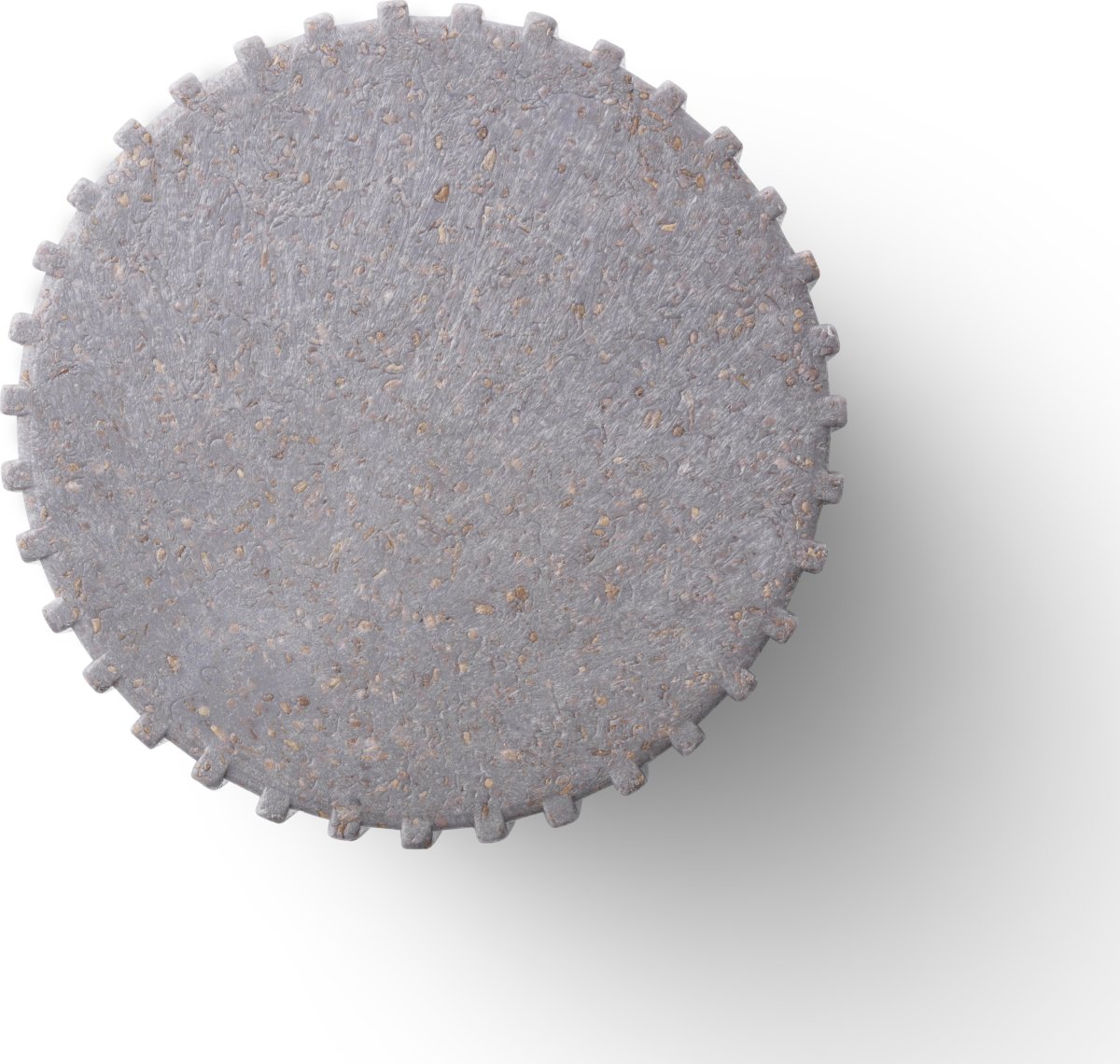 Normann Copenhagen Chip knage lille, grå 1 stk.