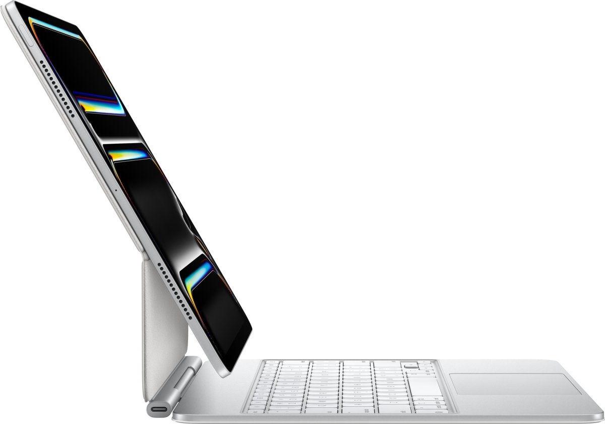 Apple Magic Keyboard iPad Pro 13" 2024, DK, hvid