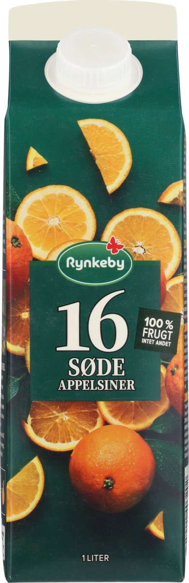 Rynkeby 16 Søde Appelsiner 1 L