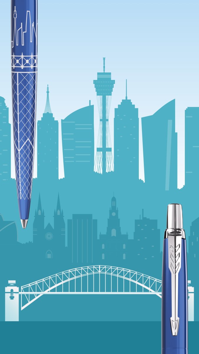 Parker Jotter Global Icons Kuglepen | M | Sydney