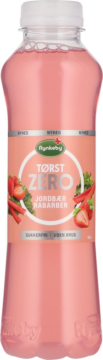TØRST ZERO Jordbær/rabarber 0,5 L