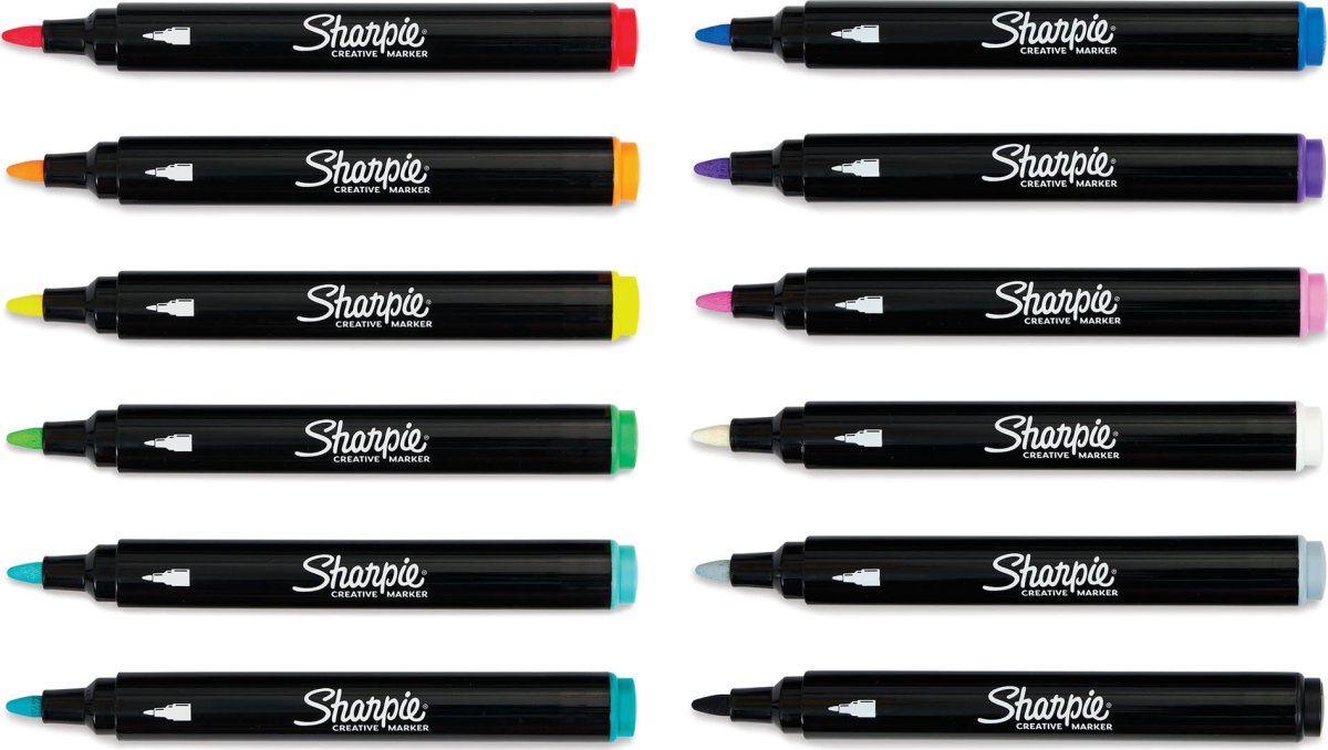 Sharpie Creative Akryl Marker | Ass. | 12 stk